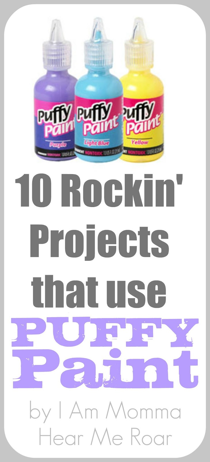 iLoveToCreate Blog: 10 Rockin' Projects that use Puffy Paint